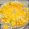 bánh sinh nhật panna cotta chanh dây và xoài