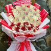 Hoa tiền xếp thẳng 200k