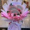 bó hoa hình cánh quạt tiền 200k