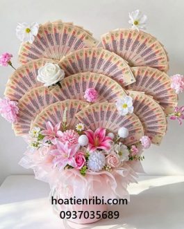 Trụ hoa tiền hình quạt